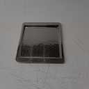 Square Tray, 10 by 8.5-Inch, Silver