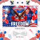 Tiamon 3.6 x 6 Ft 250 Years Birthday Backdrop Banner,Eagle