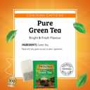 Twinings Pure Green Tea Individually Wrapped Bags, 100 Count (Pack of 1), Smooth & Refreshing, Caffeinated, Enjoy Hot or Iced, 100 Teabags (EXP 07/22/28)