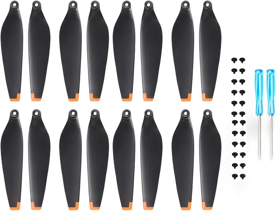 16Pcs Mini 4 Pro/Mini 3 Pro Propellers for DJI Mini 4 Pro/Mini 3 Pro Low-Noise Blades Props Wing Replacemen Accessories
