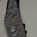 2 in 1 Anti-theft Bag Shoulder Strap with Pockets, 54 inch Travel Belt Ultra-Wide and Thick, Comfort and Stylish (Gray)