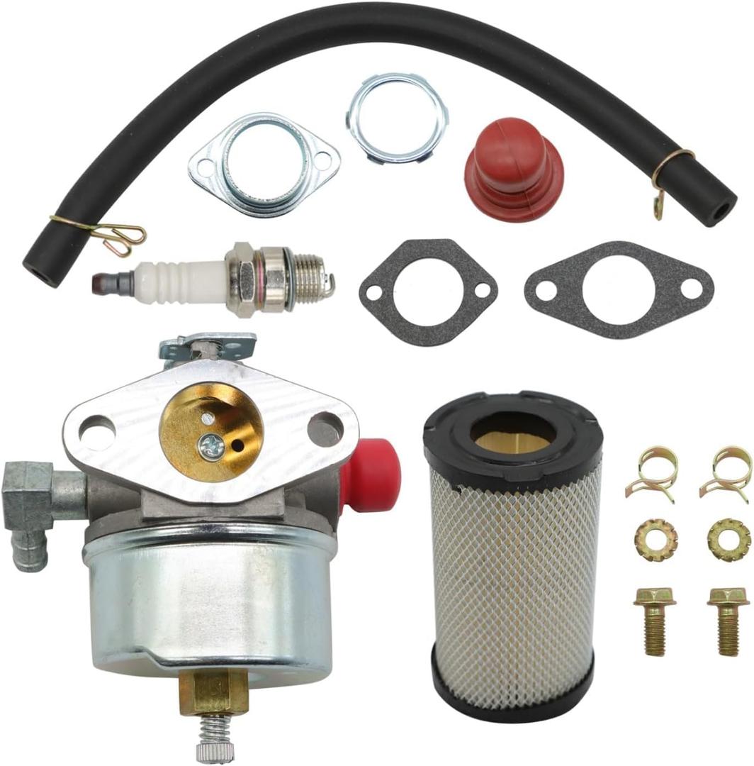 632795A 632086 Carburetor Compatible with TVS75 TVS90 TVS100 ECV100 TVS105 TVS115 TVXL115 TVS120 TNT120 LAV35 Engine 4.5HP 5HP Lawn Mower with Primer Bulb 631699