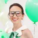 FEISEDY Blue Light Blocking Glasses Fake Nerd Clear Square Computer Lightweight Pilot Glasses Frame Oversized B2866