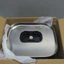 PETLIBRO Upgrade Cat Water Fountain Stainless Steel Tray, Dock stream 2 Cat Fountain Indoor, 3L/101oz Auto Cat Fountains for Drinking, App Monitoring Pet Water Fountain Dog, 5G WiFi Cat Water Dispenser (Black)