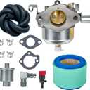 146-0456 Carburetor For Onan Cummins RV Generator 4000 6500 watt Replace # 146-0456 141-0929 146-0444 with Air Filter Kit