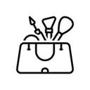 2 x Cosmetic bag
