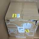 NutriChef 26L Electric Air Fryer Oven | 1700W Countertop Rotisserie & Air Fryer | 360 Rotating Feature | 10 Digital Menu Presets | Includes Drip Tray, Air Frying Basket & Bake Rack 15x16x14 (Silver)