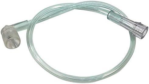 5-Pack Westmed #0485 Concentrator Humidifier Adapter: 15 O2 Tubing with Threaded Connector