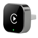 2in1 Wireless CarPlay & Android Auto Adapter, Plug & Play CarPlay Dongle Converts Wired to Wireless, Fast AutoConnect, No Delay, Compact Design for iPhone & Android with USB/USBC Port(Black)