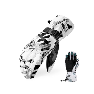 Ski Gloves - Waterproof Winter Snowboarding Gloves for Men & Women, Touchscreen Compatible, Warm Below - 30F