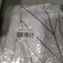 LXBNI Chevron Ringless Shower Curtain with Liner, Grey White 71 x 74