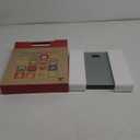 Moss & Stone Silver Digital Bathroom Scale for Body Weight, Smart Step-On Technology, Backlit LCD Display, High Accuracy Weight Scale 400lb/180kg, Glass Slim Design, Auto On/Off, Home Use