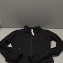 altiland Women's Full Zip Workout Running Yoga Jackets, Lightweight Sweatshirt with Pockets (Large, Black)