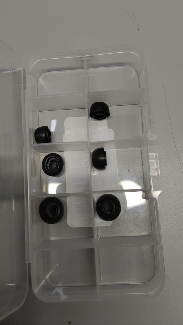Earbud Tips, 3 Pairs With Container