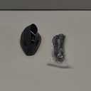 AOC 2.4GHz Ergonomic Mouse, Wireless Bluetooth Vertical Mouse for Work, 4800 DPI Optical Tracking, 5 Adjustable DPI, Quiet Clicks, RGB Light, Compatible with Computer, Laptop, PC, Mac, Desktop - Gray