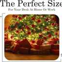 Merry Christmas Holiday Season Mouse Pad Mat Mousepad for Desk Computer Laptop PC Gaming Home or Office Gift (Christmas Tree MP123)