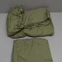 Duvet Cover Full Size Set - Extra Soft Full Duvet Cover 80" x 90" with 2 Pillow Shams - Hotel Luxury, Easy Care & Fade Free w/ Zipper Closures & Ties - All Season, Comfy and Breathable (Sage Green)