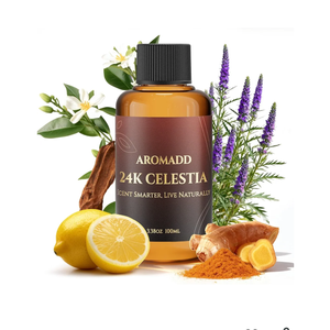 AROMADD 24K Celestia Diffuser Oil Inspired by Luxury Hotel Scent 3.38 Fl Oz (100ml), Aroma Diffuser & Hotel Fragrance Diffuser Oil, Essential Oil Diffuser for Aromatherapy, Long-Lasting