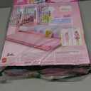 Barbie My First Barbie Doll House Furniture, Bedtime Playset with Trundle Bed, Plush Puppy & Accessories, Toys for Little Kids, 13.5-inch Scale