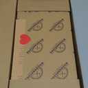 BGMG Wood Floating Shelves for wall 12 inch Set of 2, Rustic Wooden Wall Mount Shelves for Bathroom Living Room Bedroom Kitchen Farmhouse -12x 6.7 x1.25 inch- Walnut Color