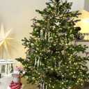 Ayesha 24 Pcs Velvet Christmas Tree Bows Velvet Ribbon Bows for Christmas Tree Decorations Door Garland Wreath Bow Decor,Brown