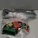 Christmas Train Set Electric Retro Steam Remote Control Christmas Train with Light and Sound 3 Carriage Simulation Set Gifts for Kids, No Battery