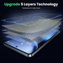 WSKEN for Samsung Galaxy S25 Edge Screen Protector - [Fingerprint Unlock Support] Case Friendly Auto Dust Removal Shatterproof Bubble Free HD Tempered Glass Film for Galaxy S25 Edge,2 PCS (Clarity)