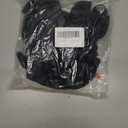 Sexy Lingerie Set For Women With Strappy Bra Underwire Panty Set With Chainand Garter Belt with Thong 5 Piece (Black, L)