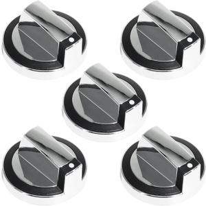 W10284885 Stove Knob Gas Control Assembly Compatible with Whirlpool Range Oven Burner Accessories Replacements Part WPW10284885 AP6018699 PS11752001 (5PCS)