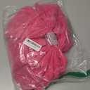 36x18 Inches Extra-Large Christmas Tree Topper Bow Hot Pink Velvet Ribbon Gift Bows for Christmas Home Decor, Outdoor Indoor Car Decoration (Hot Pink)