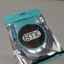 EMK 1/4 to 3.5mm Adapter, 1/4" Female to 1/8" Male Stereo Audio Adapter for Speaker,Amplifiers, Guitar, Home Theater Devices, Laptop, Headphones (6.6FT/2M)