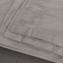 H.VERSAILTEX White Curtains Thermal Insulated Window Treatment Panels Room Darkening Privacy Assured Drapes for Living Room Back Tab/Rod Pocket Bedroom Draperies, 52 x 84 Inch, 2 Panels