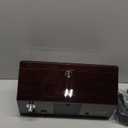 High End Watch Winder for Automatic Watches with Super Quiet Motor, Blue LED Light & Rotation Mode Setting, Watch Winder for Rolex with Flexible Pillow, Dual Power