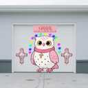 Halloween Religious Trunk Or Treat Car Decorations Kit, Owl Religious Themed Banner with Cross Balloons for Suv Church Archway Garage Door Halloween decorations