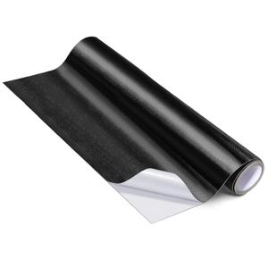 Hicarer 15.7 x 118 Inches Thermal Heat Shield Barrier Adhesive, Aluminized Fiberglass Heat Shield Resistant Material Tape for Auto Use, House, Barbecue, Christmas