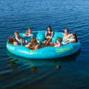 O'Brien 8 Person Floating Party Lounge for Pools, Lakes and Rivers