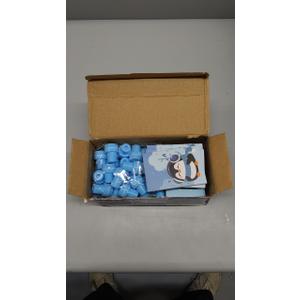 TOAPER 192PCS Winter Stationery Party Favors Bulk Winter Themed Stationery Treat Bags Birthday Supplies for Stocking Goodie Bags Stuffer Exchange School Games Prizes