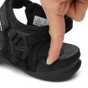 UBFEN Womens Hiking Comfort Sport Sandals Beach Vacation Camping Casual Sport Sandals with Adjustable Straps and Arch Support (White)