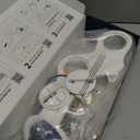 LUXE Bidet NEO 120 - Single Nozzle, Self-Cleaning, Non-Electric Bidet Attachment for Toilet Seat, Adjustable Water Pressure, Rear Wash (Blue)