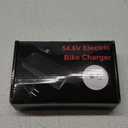 EVAPLUS UL Certified 54.6V Electric Bike Power Adapter, Fast Electric Scooter Charger for 48V Lithium Battery, DC Connector 5.5mm * 2.5mm/2.1mm