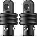 QD Sling Swivel Stud for QD Sling Mount, Heavy Duty Steel Quick Detach Sling with Button