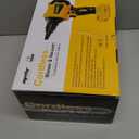 Mellif High Volume Compressed Air Duster - 3 Speeds, 50000RPM Brushless Motor, LED Light,Multi-Use Accessories Ideal for PC Keyboard,Corner Cleaning (Tool Only) (Yellow)