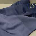 Window Treatments Volile Curtain for Bedroom 50 x 70 cm Black Out Thermal, Room Darkening for Bedroom Living Room Curtain Thermal Curtains for Bedroom, Kitchen, Nursery, Navy Blue