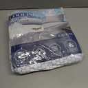 GROOSE Cooling Mattress Protector Queen, Waterproof Fitted Sheet Elasticized Mattress Pad Cover 8"-21" Deep Pocket Mattress Cover with Elastic Rubber BandQ, 60"80" (White)