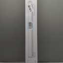 Babepai Retractable Baby Gates for Stairs, Retractable Dog Gate for Indoor/Outdoor Use | Child Gates for Doorways, Deck, Porch, Hallways, Patio (Grey, 55" Wide × 34" Height)