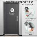 40FT Door Weather Stripping Door Seal - Kerf Front Exterior Door Weather Stripping for Door Frame Soundproofing Door Insulation Strip (with 4 Door Corner Seals) (White)