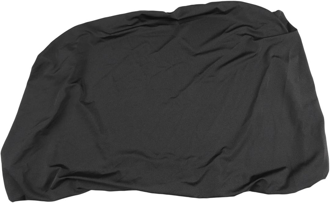 Cover for 43 49 55 Inch Screens, Nylon Protective Dust Cover with Elastic Fit for TV and Computer Displays, Black Silver(43 inches Black)