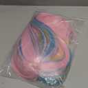 Suncalla Short Bob Wig with Bangs Colorful Party Wigs for Women Colored Cosplay Costume Daily Party Flapper Wig Hairpieces with Cap for Halloween Bachelorette(with Bangs,Pink,Blue)