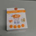 Bath Toys – Bathtub Basketball Hoop for Toddlers, Kids, Boys and Girls | 4 No-Hole Balls & Strong Suction Cups | Fun Basketball Bath Toy for Toddlers