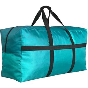 Extra Large Duffle Bag for Travel, Big Foldable Storage Bag - Turquoise (Large-35"(L) X 15.7"(W) X 17"(H) Extra Large Duffle Bag for Travel, Big Foldable Storage Bag - Turquoise (Large-35"(L) X 15.7"(W) X 17"(H)